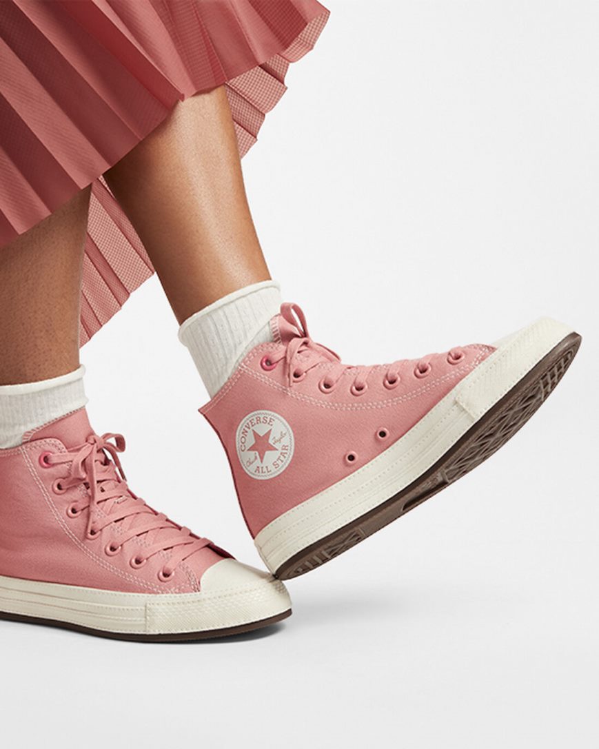 Women's Converse Chuck Taylor All Star Tonal Canvas High Top Shoes Pink | AU 09845O